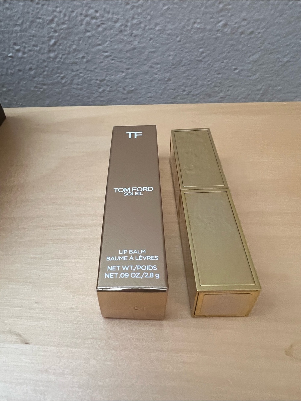 NIB Tom Ford SOLEIL Lip Balm 02 Jet Set Orange Coral Full Size